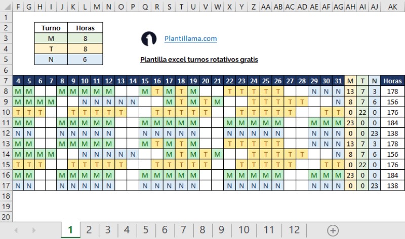 calendario-4-turnos-rotativos