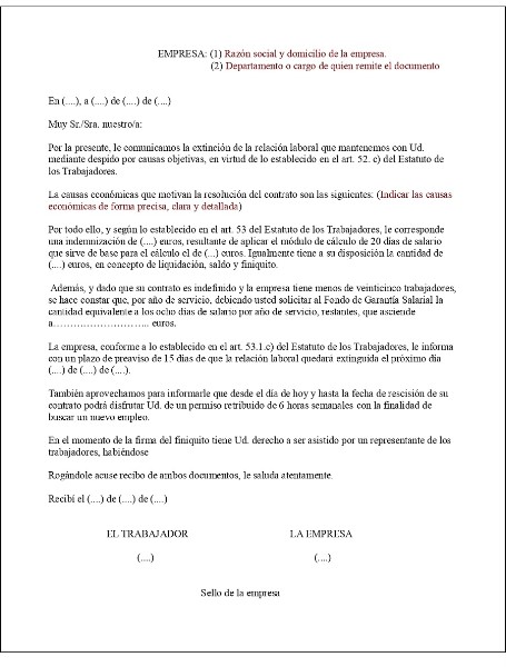causas-economicas-despido-objetivo