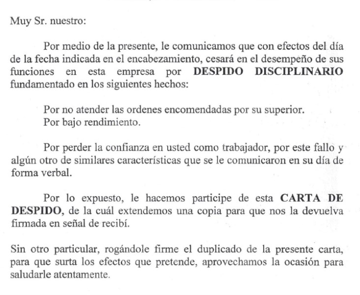 despido-bajo-rendimiento