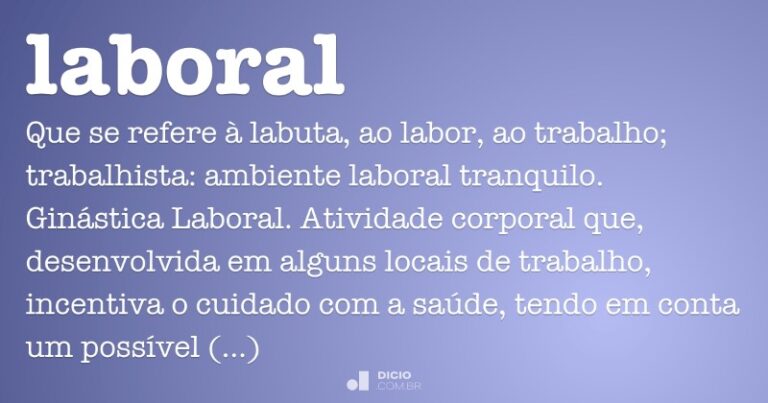 laboral-significado