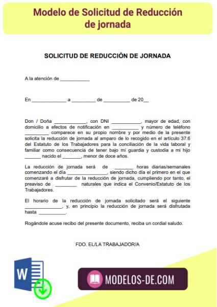 se-puede-pedir-reduccion-de-jornada-sin-motivo