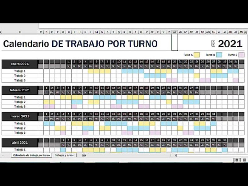 turnos-rotativos-de-lunes-a-domingo-ejemplos